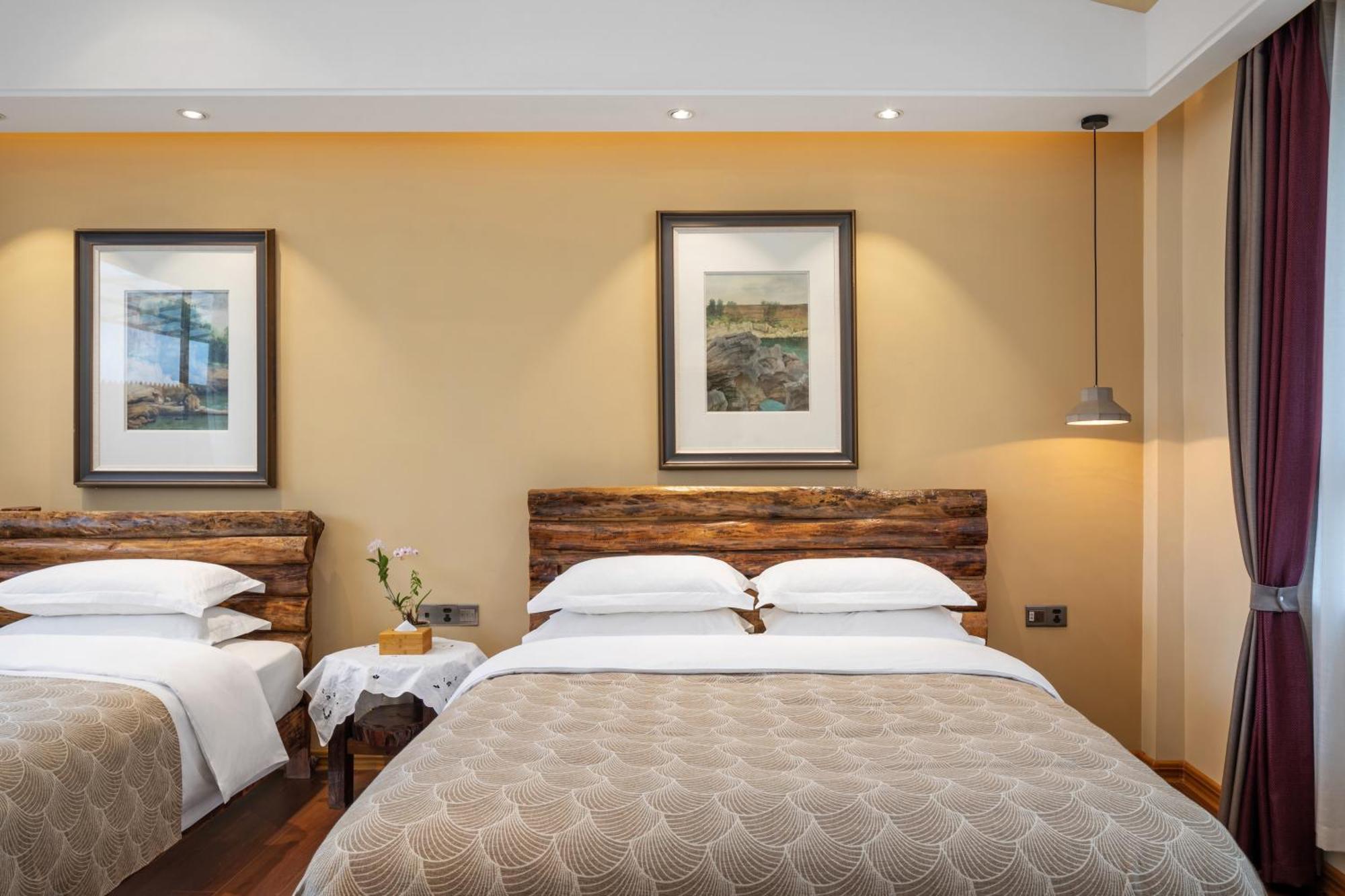 Guilin Village Creek Inn-Free Private Car Pick Up Station Stay 3 Nights Bagian luar foto