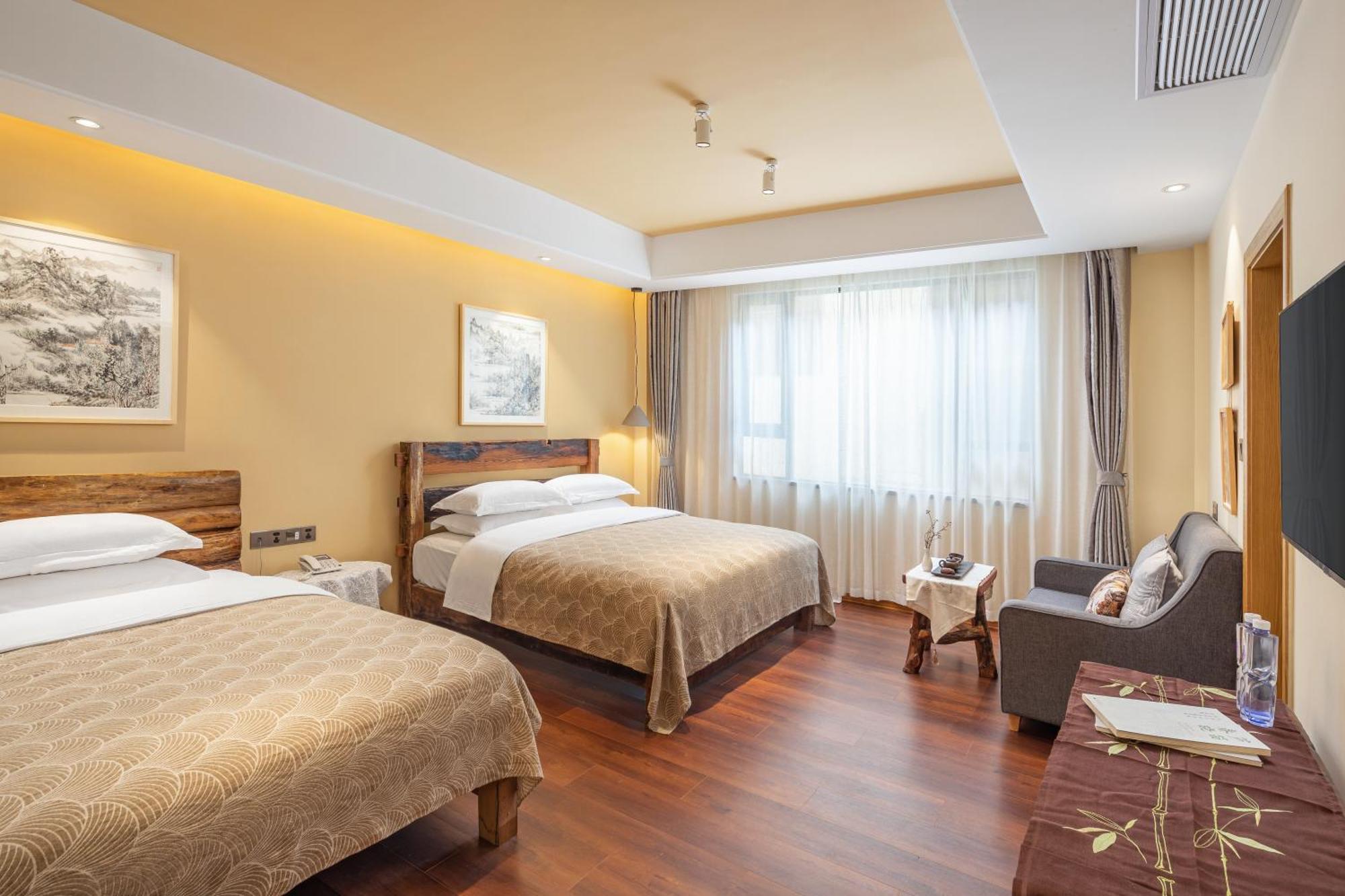 Guilin Village Creek Inn-Free Private Car Pick Up Station Stay 3 Nights Bagian luar foto