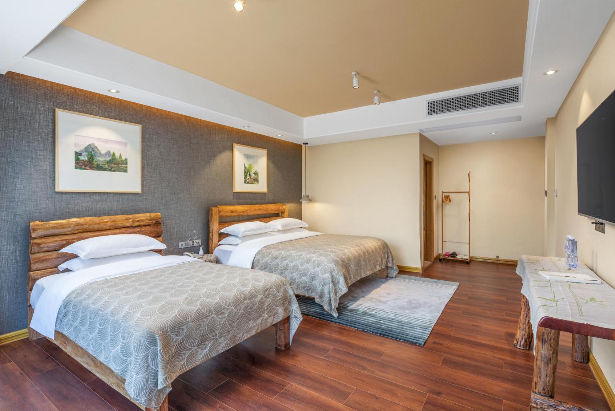 Guilin Village Creek Inn-Free Private Car Pick Up Station Stay 3 Nights Bagian luar foto