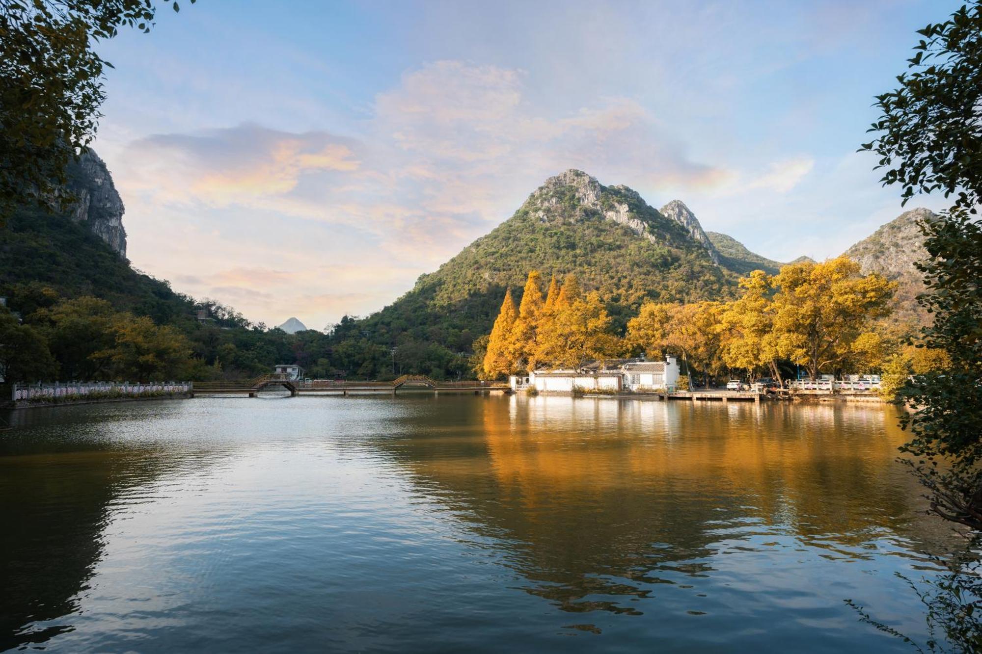 Guilin Village Creek Inn-Free Private Car Pick Up Station Stay 3 Nights Bagian luar foto
