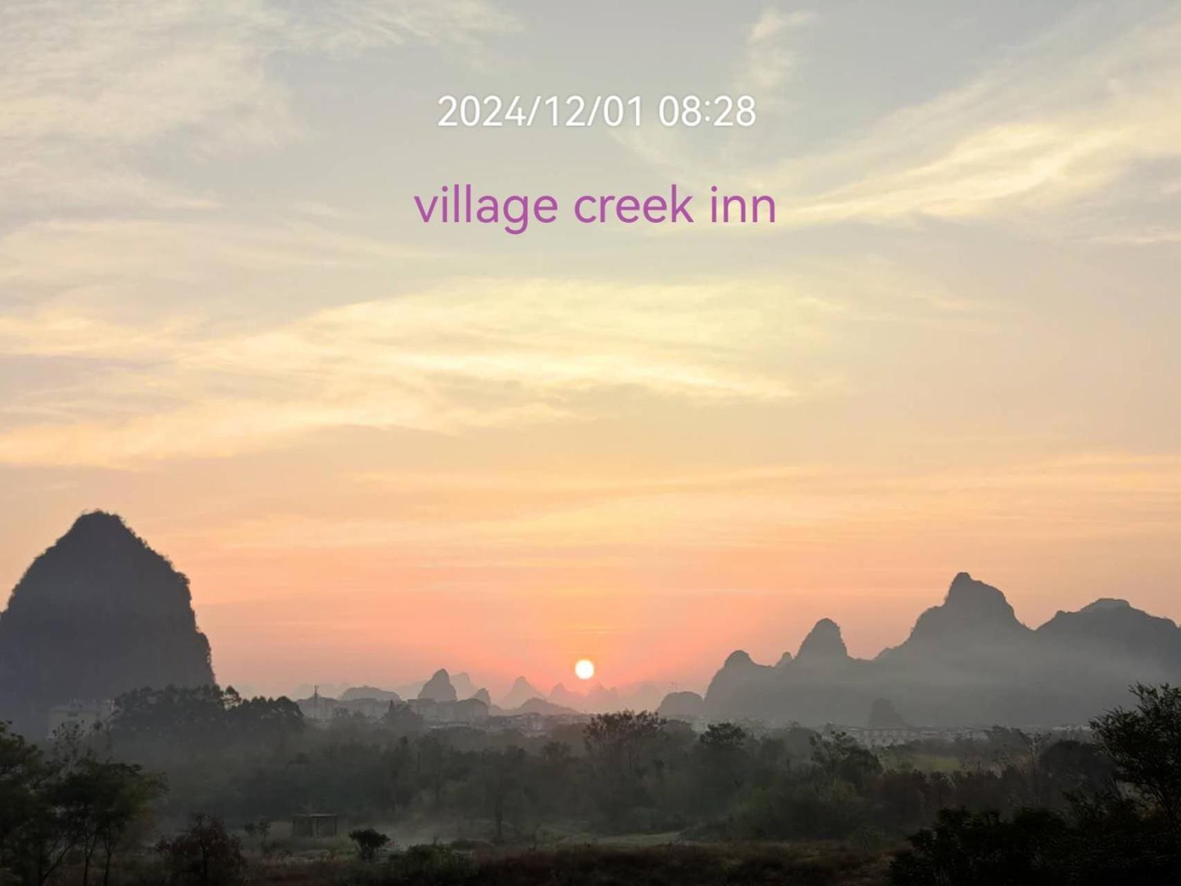 Guilin Village Creek Inn-Free Private Car Pick Up Station Stay 3 Nights Bagian luar foto