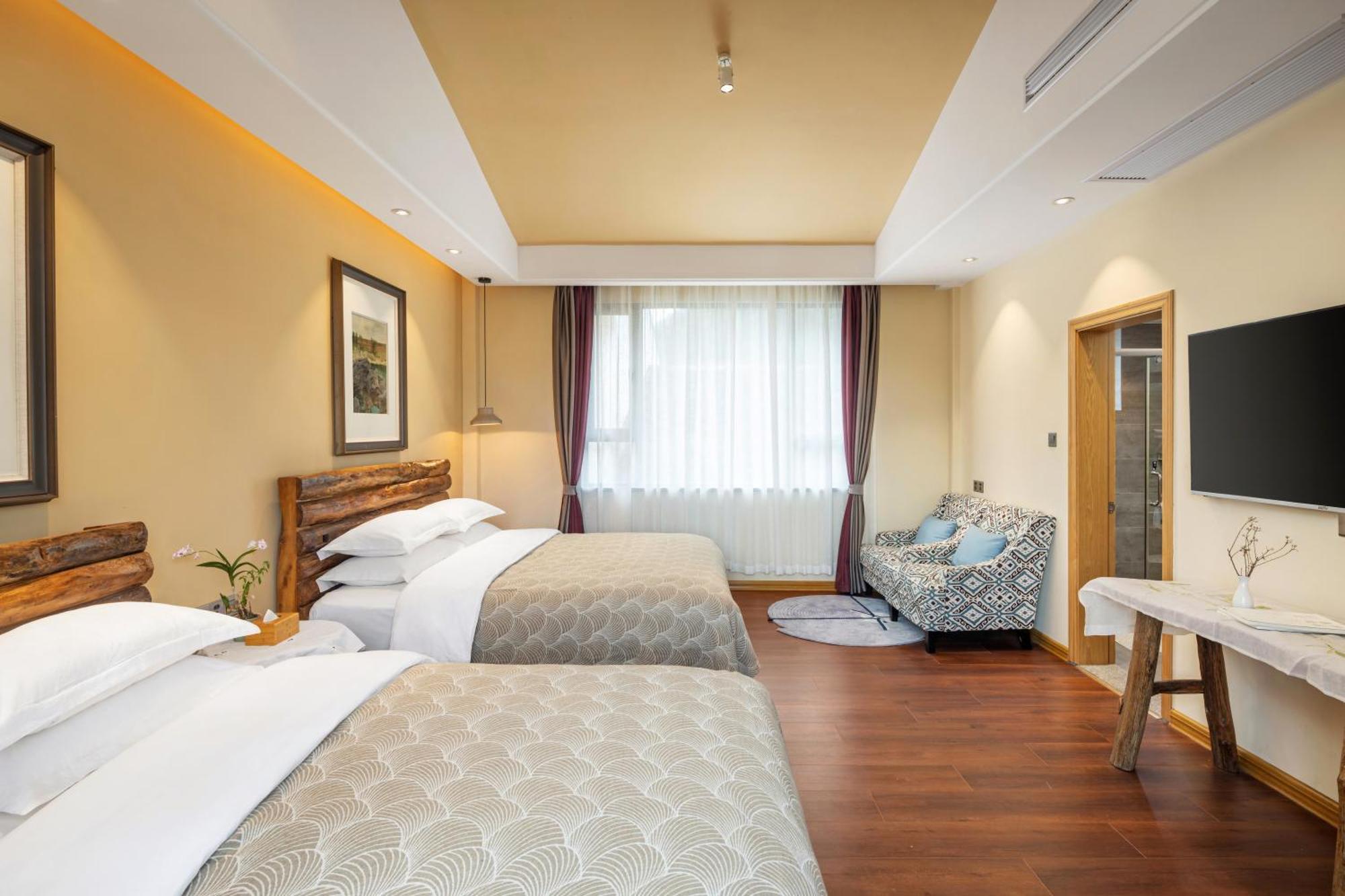 Guilin Village Creek Inn-Free Private Car Pick Up Station Stay 3 Nights Bagian luar foto