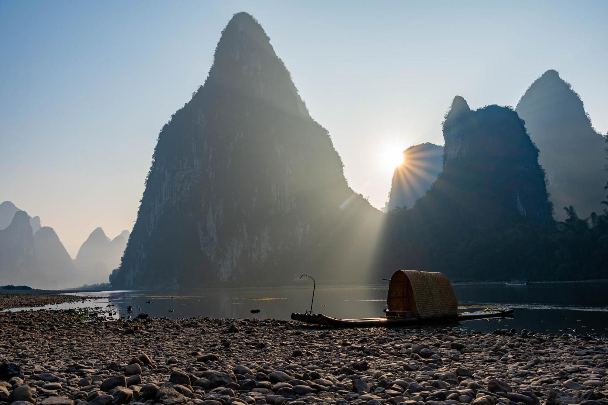 Guilin Village Creek Inn-Free Private Car Pick Up Station Stay 3 Nights Bagian luar foto