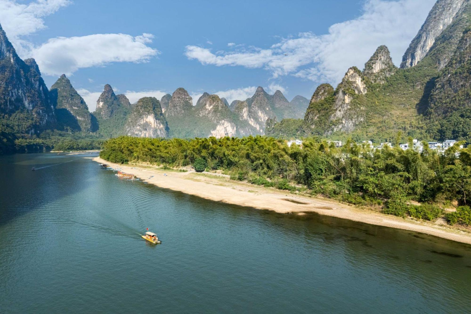 Guilin Village Creek Inn-Free Private Car Pick Up Station Stay 3 Nights Bagian luar foto