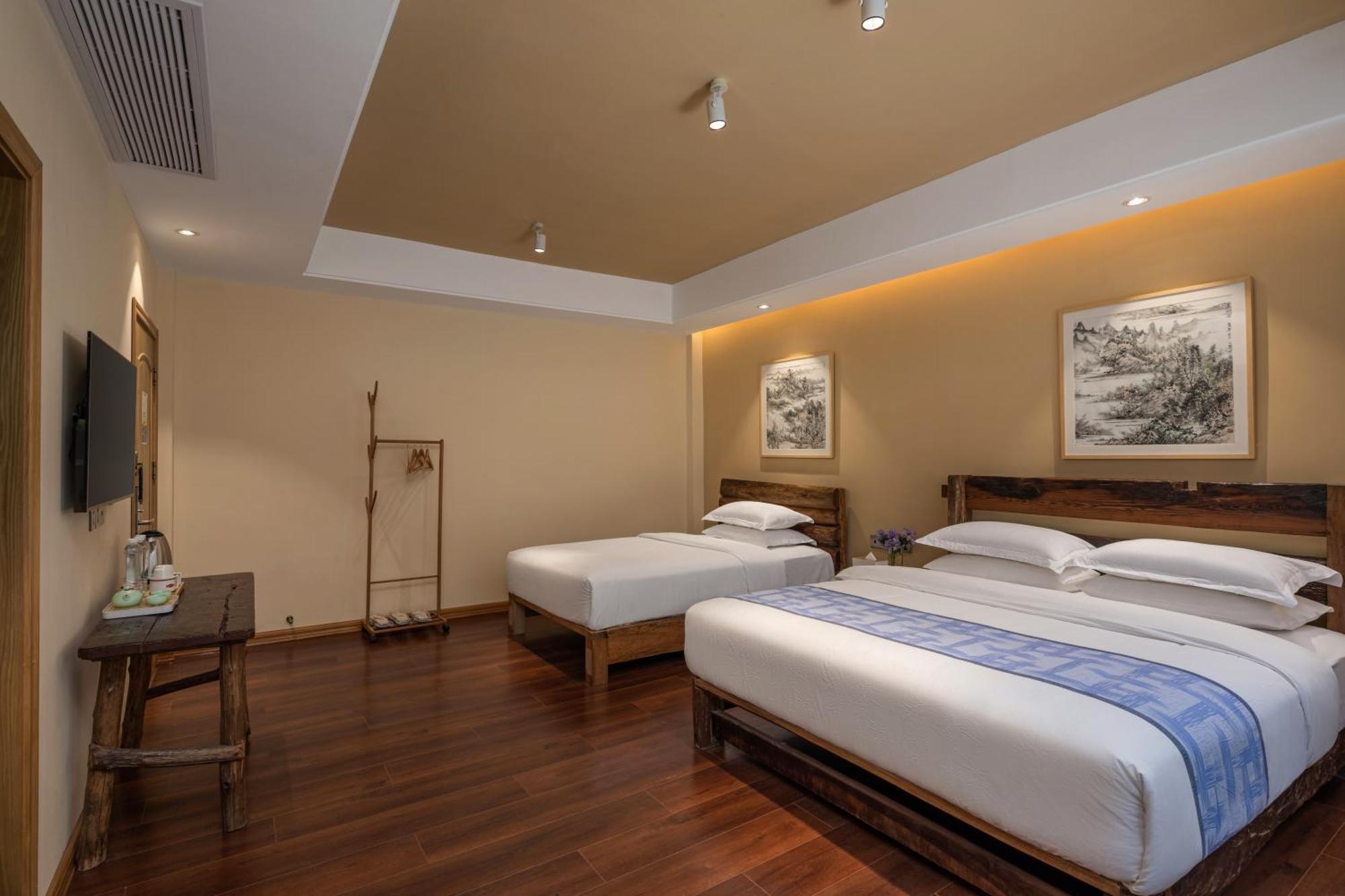 Guilin Village Creek Inn-Free Private Car Pick Up Station Stay 3 Nights Bagian luar foto